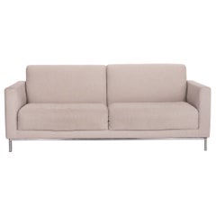 Rolf Benz Freistil 141 Fabric Sofa Gray Two-Seat Couch