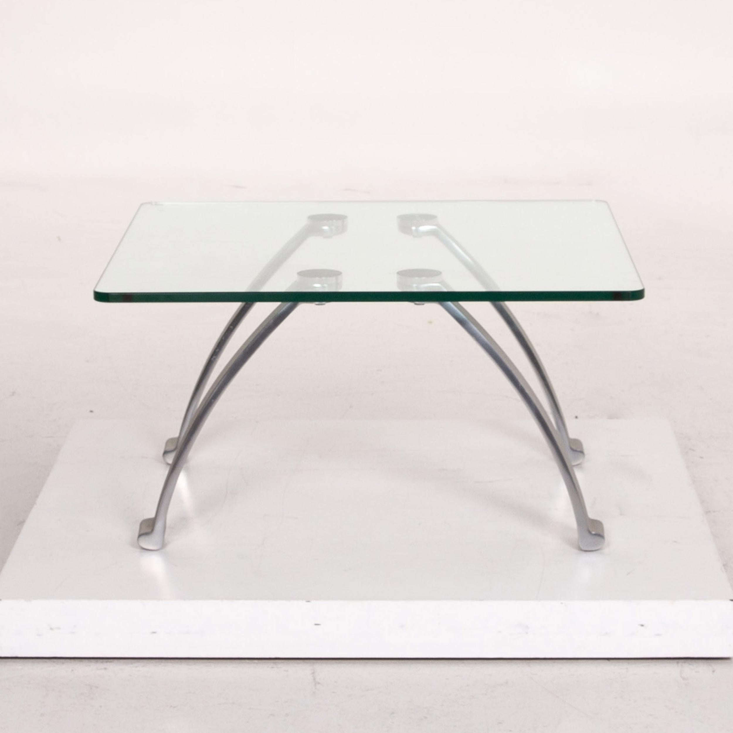 Rolf Benz Glass Coffee Table Metal 4