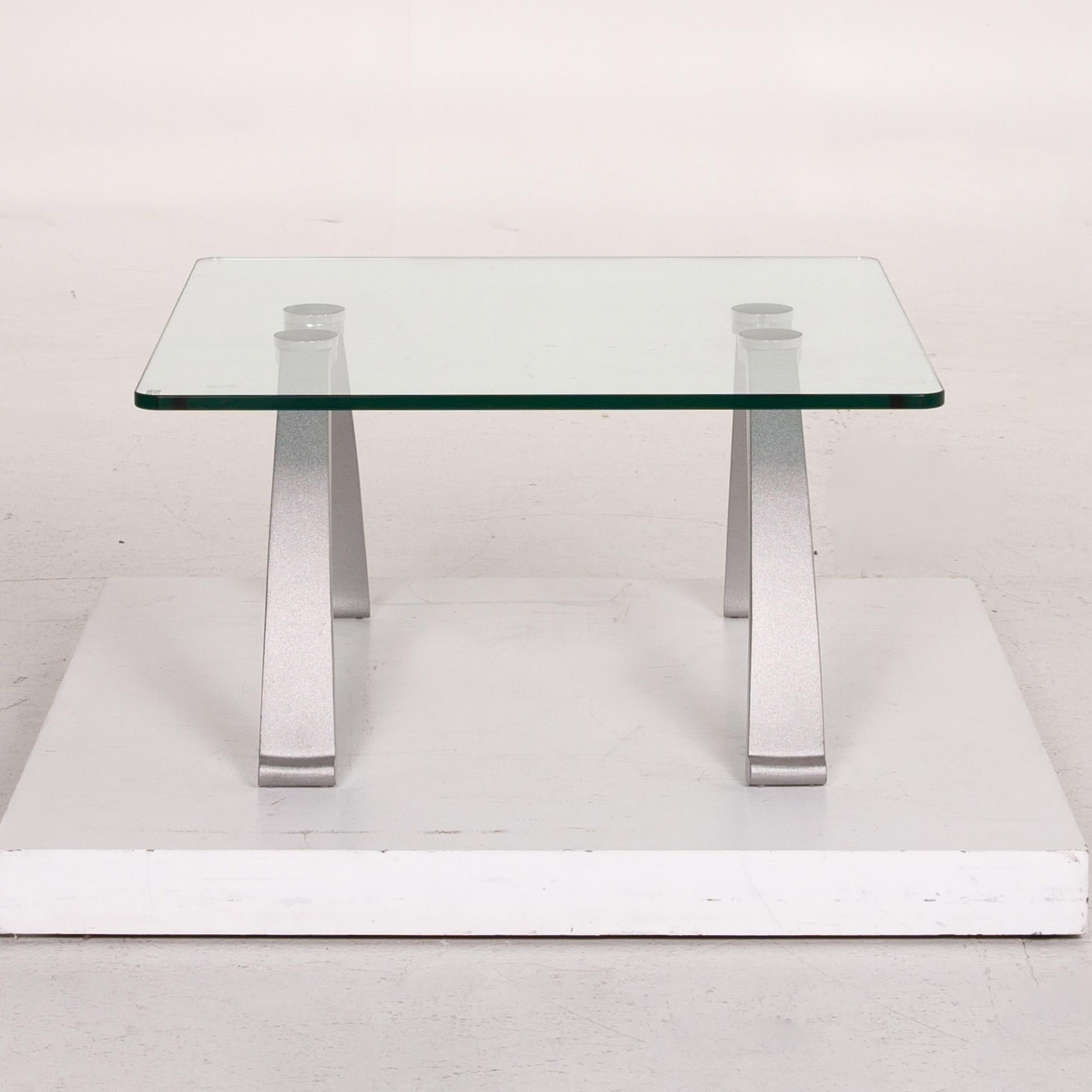 Rolf Benz Glass Coffee Table Metal 5