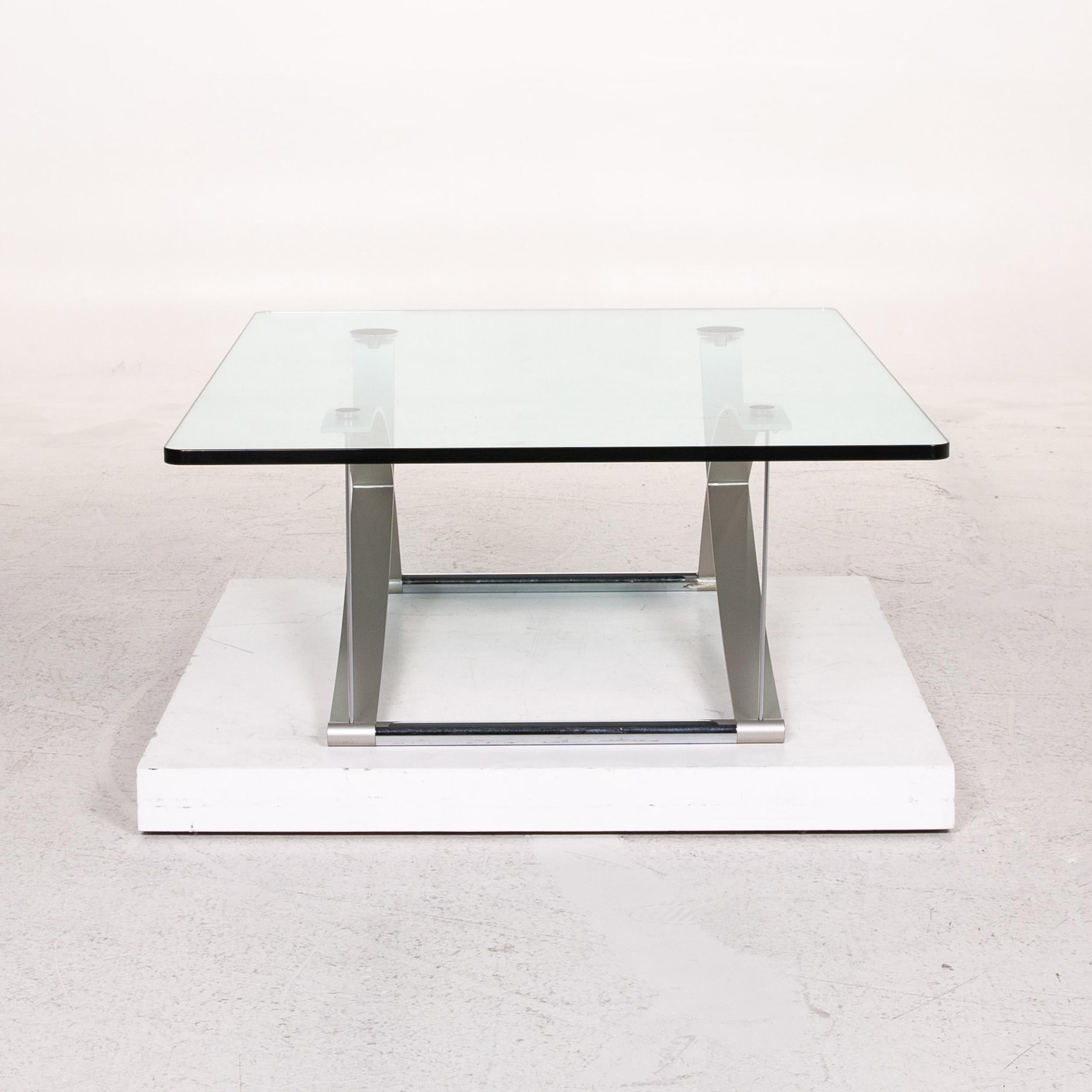 Rolf Benz Glass Coffee Table Metal Table 1