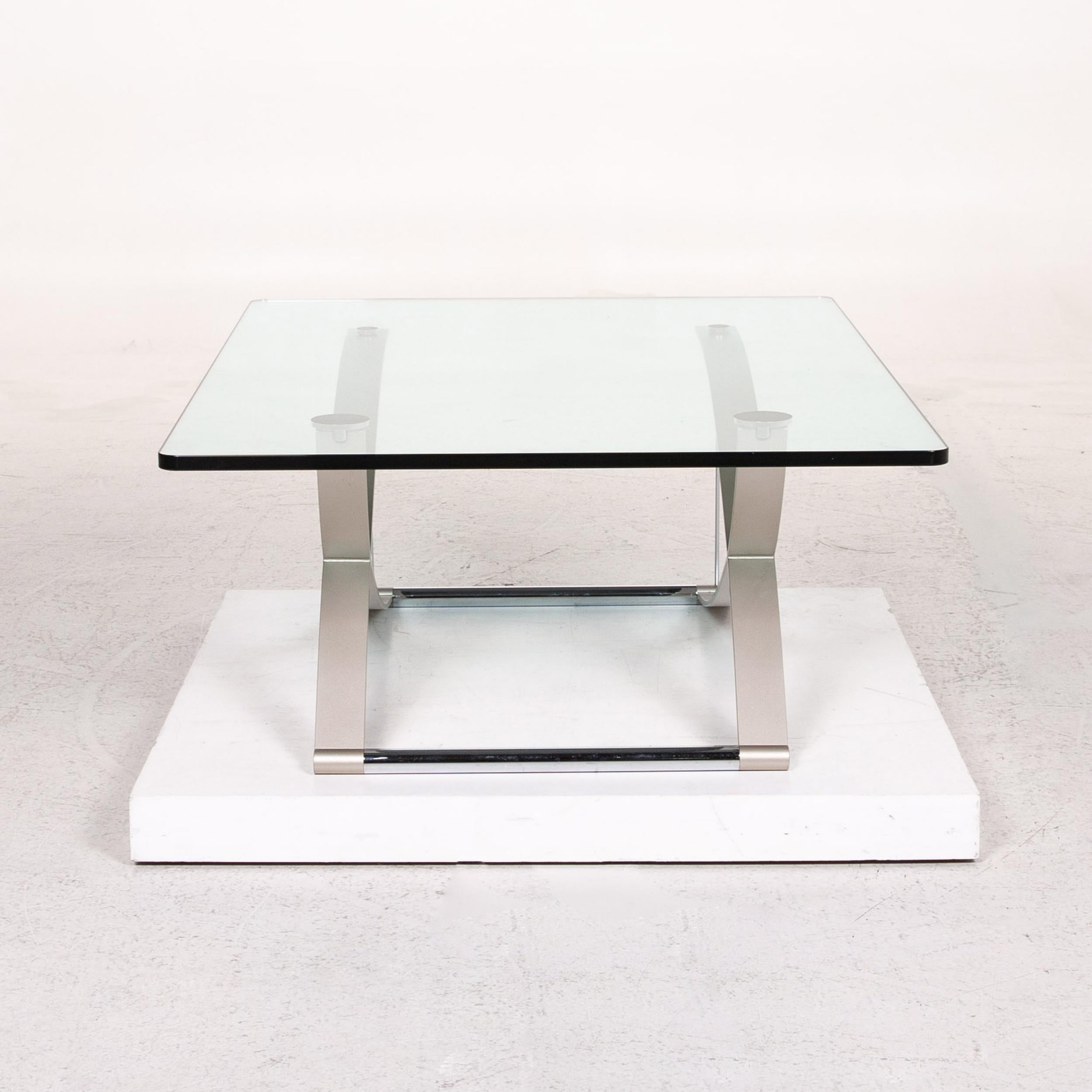 Rolf Benz Glass Coffee Table Metal Table 3