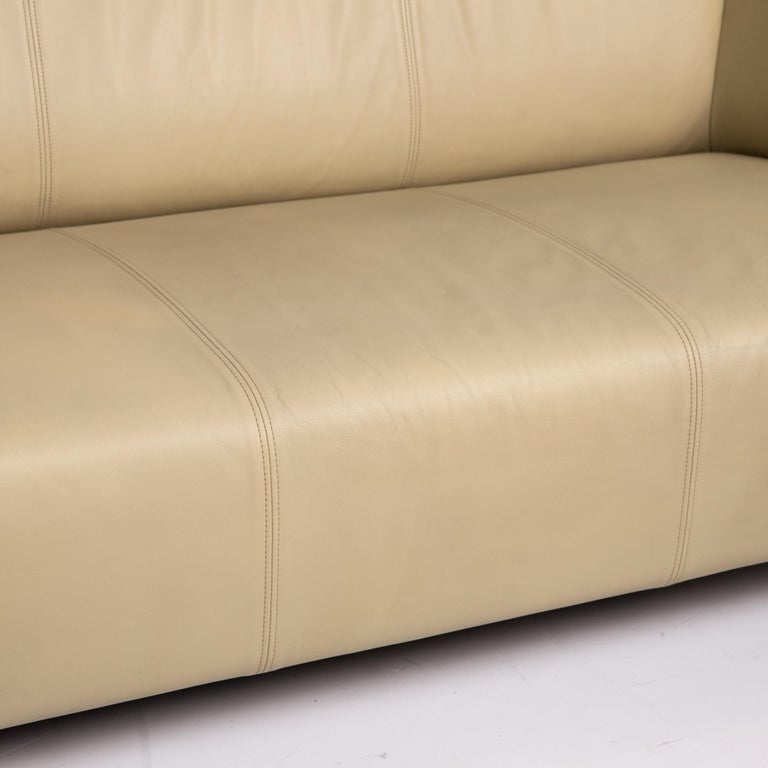 Rolf Benz Leather Sofa Green Lime, Lime Green Leather Sofa
