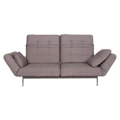 Vaardigheid In beweging droogte Rolf Benz Mera Fabric Sofa Two-Seater Sofa Fabric Gray Function For Sale at  1stDibs | rolf benz sofa mera