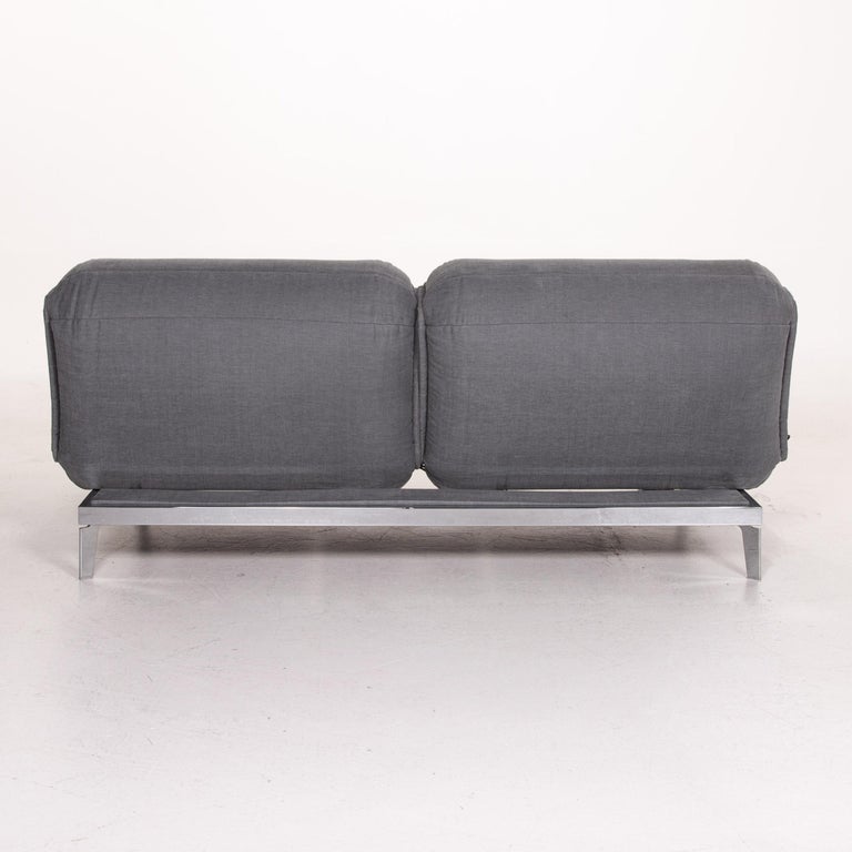 Rolf Benz Nova Fabric Sofa Bed Gray Gray Blue Two-Seater Function Sleeping  at 1stDibs | rolf benz nova price, nova sofa bed, two seater bed