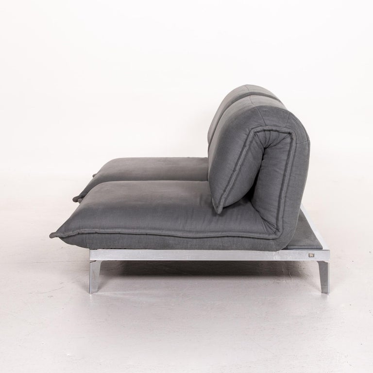 Rolf Benz Nova Fabric Sofa Bed Gray Gray Blue Two-Seater Function Sleeping  at 1stDibs | rolf benz nova price, nova sofa bed, two seater bed