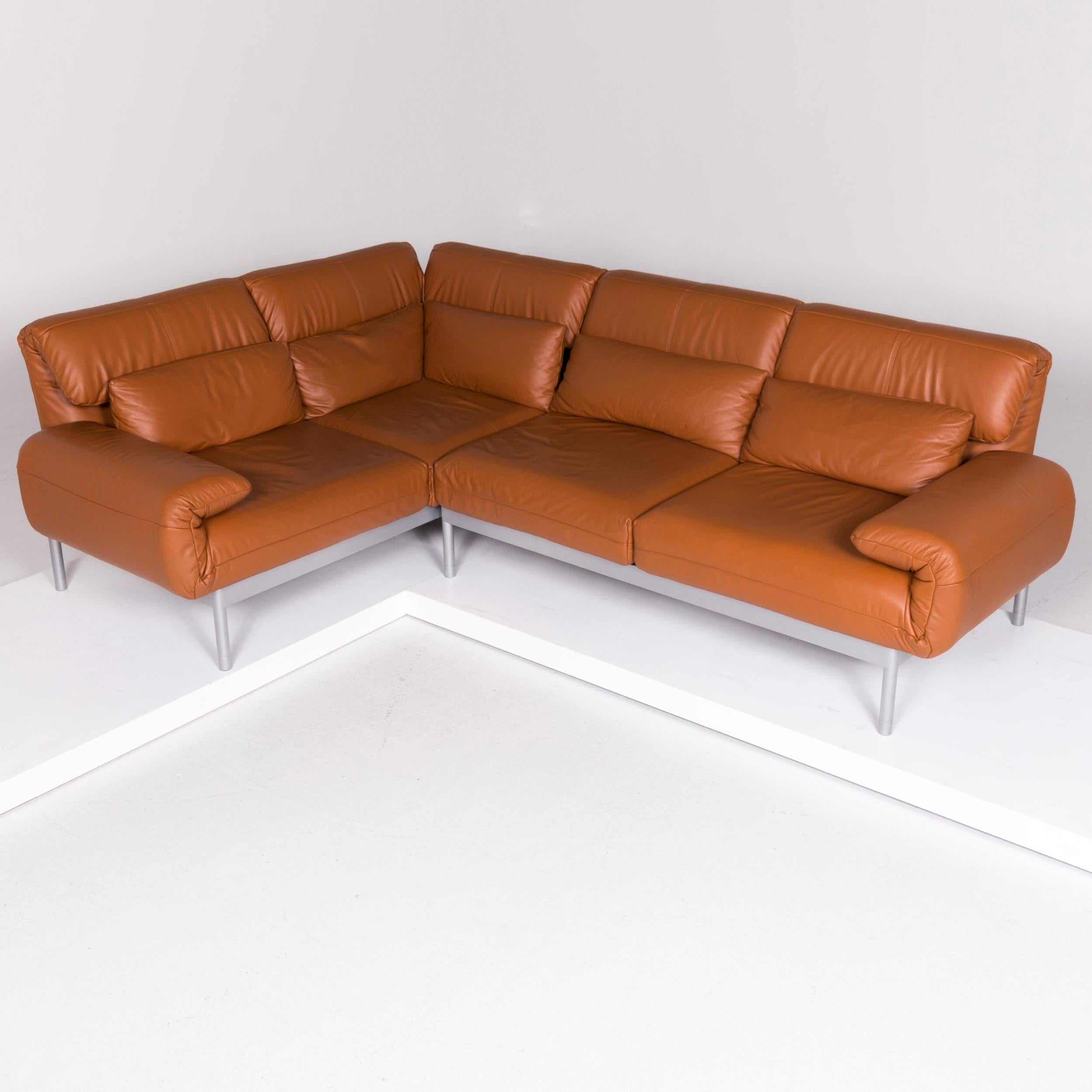 We bring to you a Rolf Benz Plura leather sofa brown corner sofa incl. Function.

 Product measurements in centimeters:
 
Depth 188
Width 260
Height 83
Seat-height 44
Rest-height 37
Seat-depth 60
Seat-width 139
Back-height 41.
      