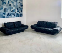 Rolf Benz Postmodern Sofa & Loveseat, A Set of Two (Pair)