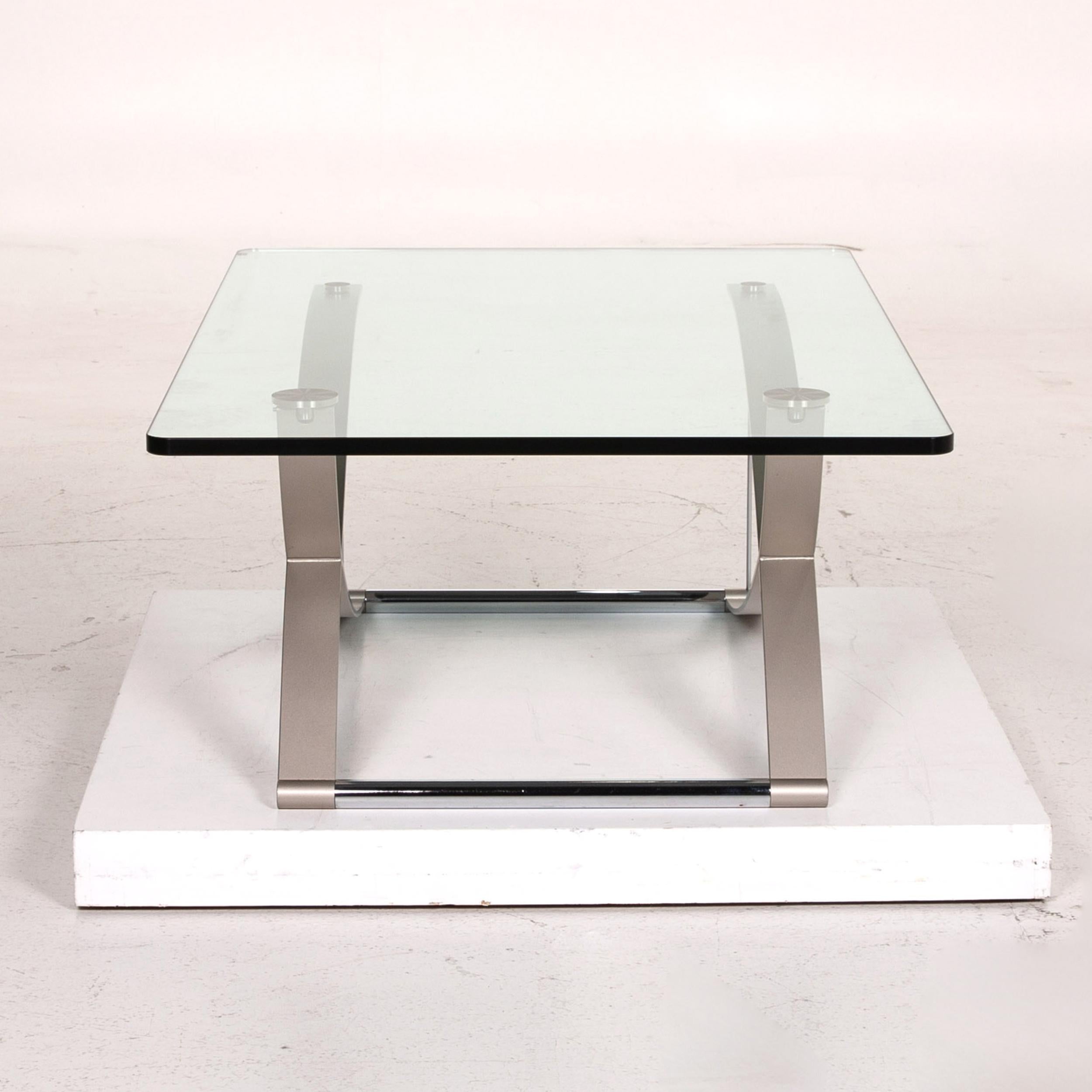 Rolf Benz RB 1150 Glass Coffee Table Metal Table 3