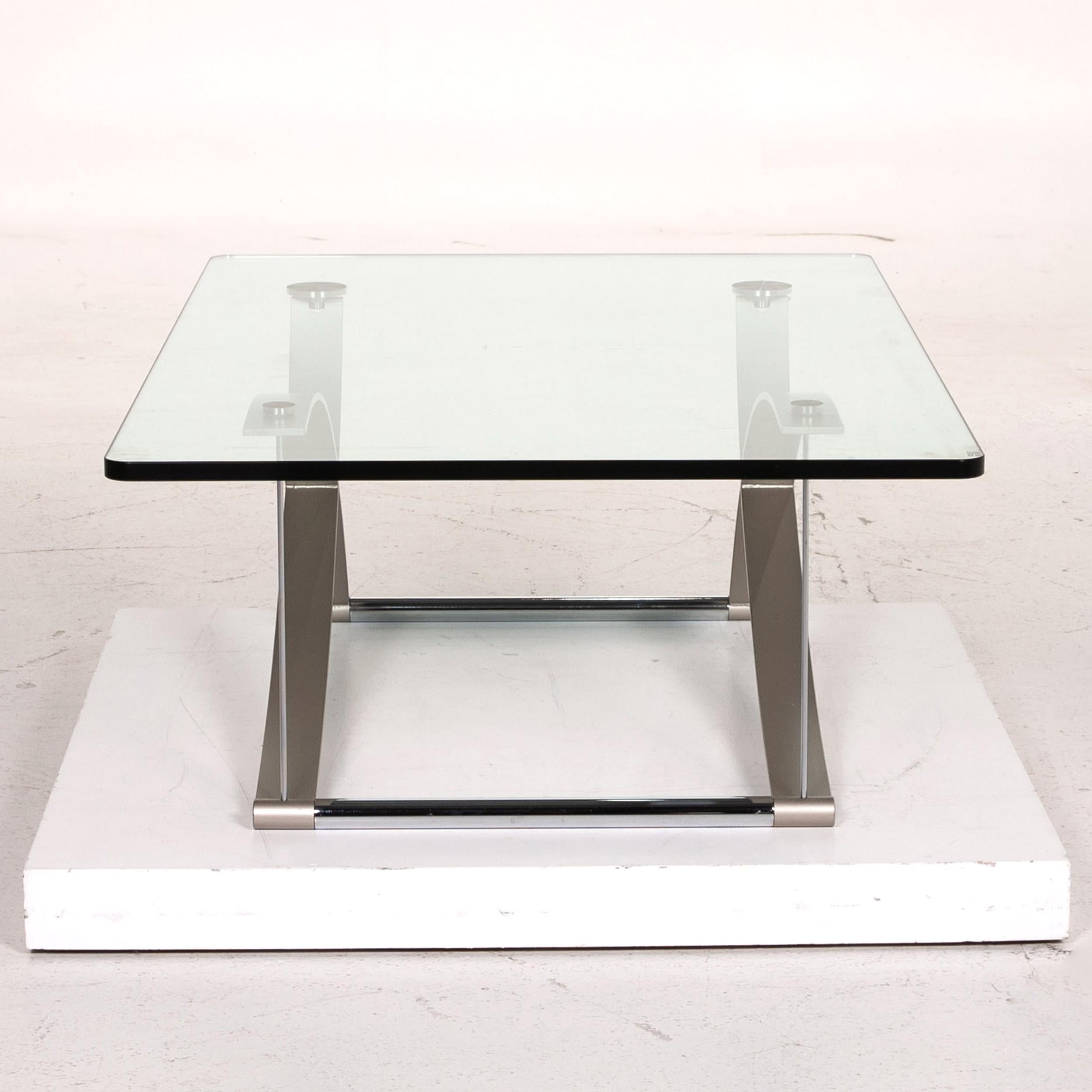 Rolf Benz RB 1150 Glass Coffee Table Metal Table 1