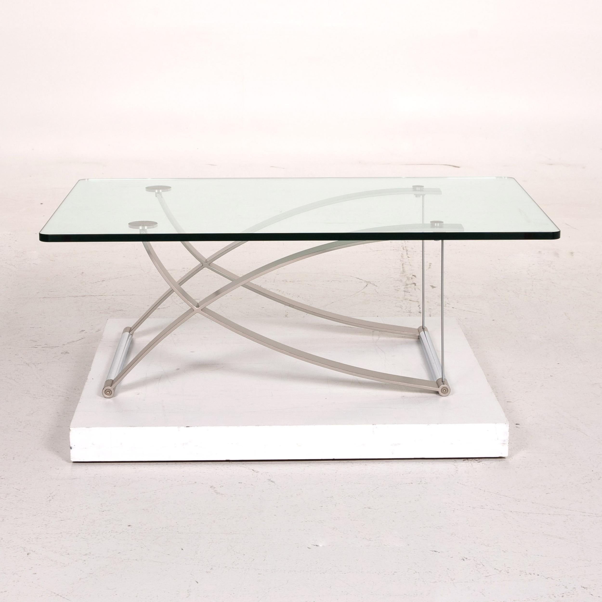 Rolf Benz RB 1150 Glass Coffee Table Metal Table 2
