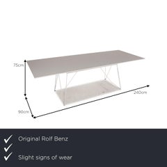 Rolf Benz RB 8990 Wooden Table White Dining Table