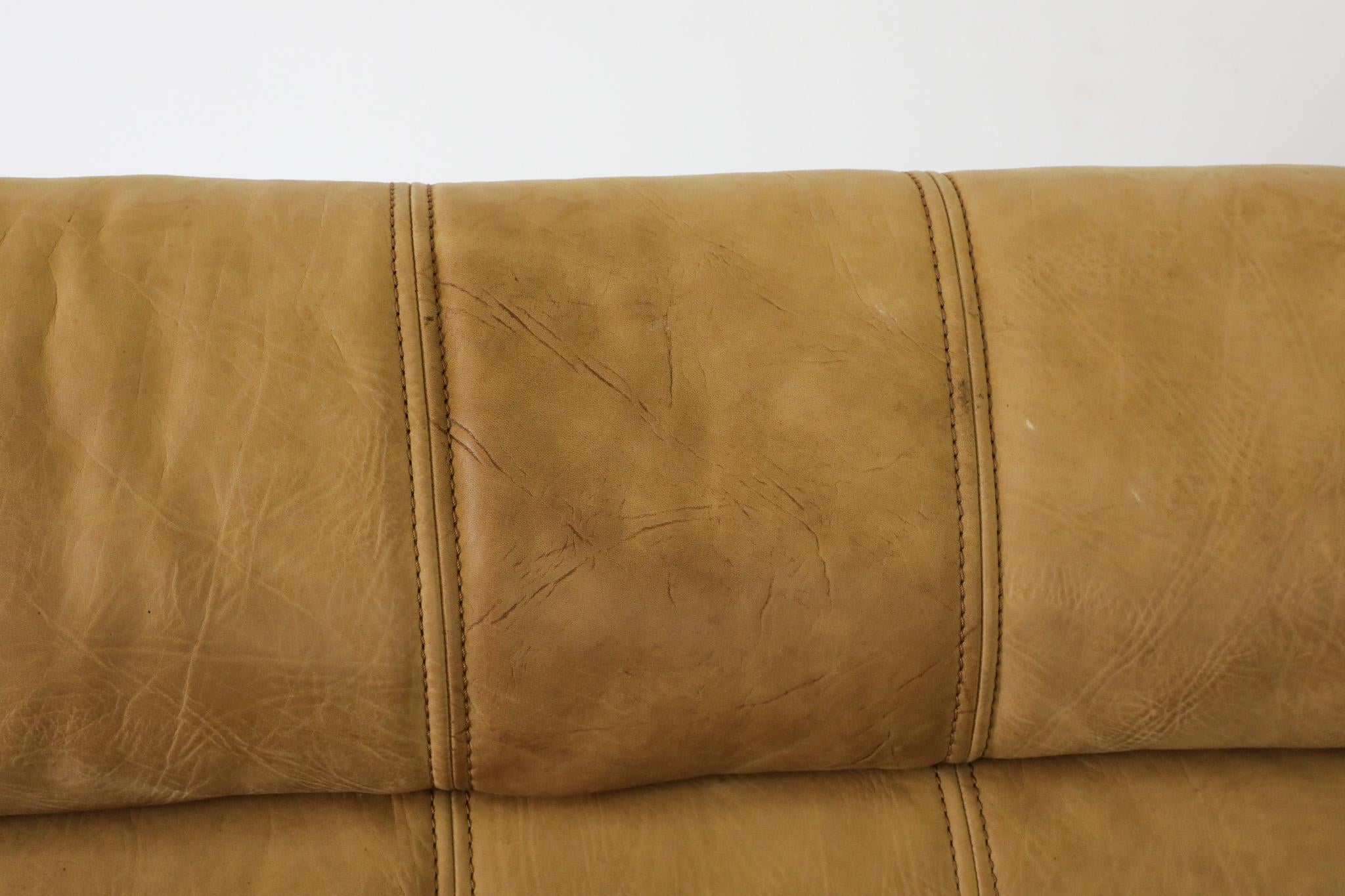 Rolf Benz Soft Form Buck Leather Loveseats, 1970s For Sale 8