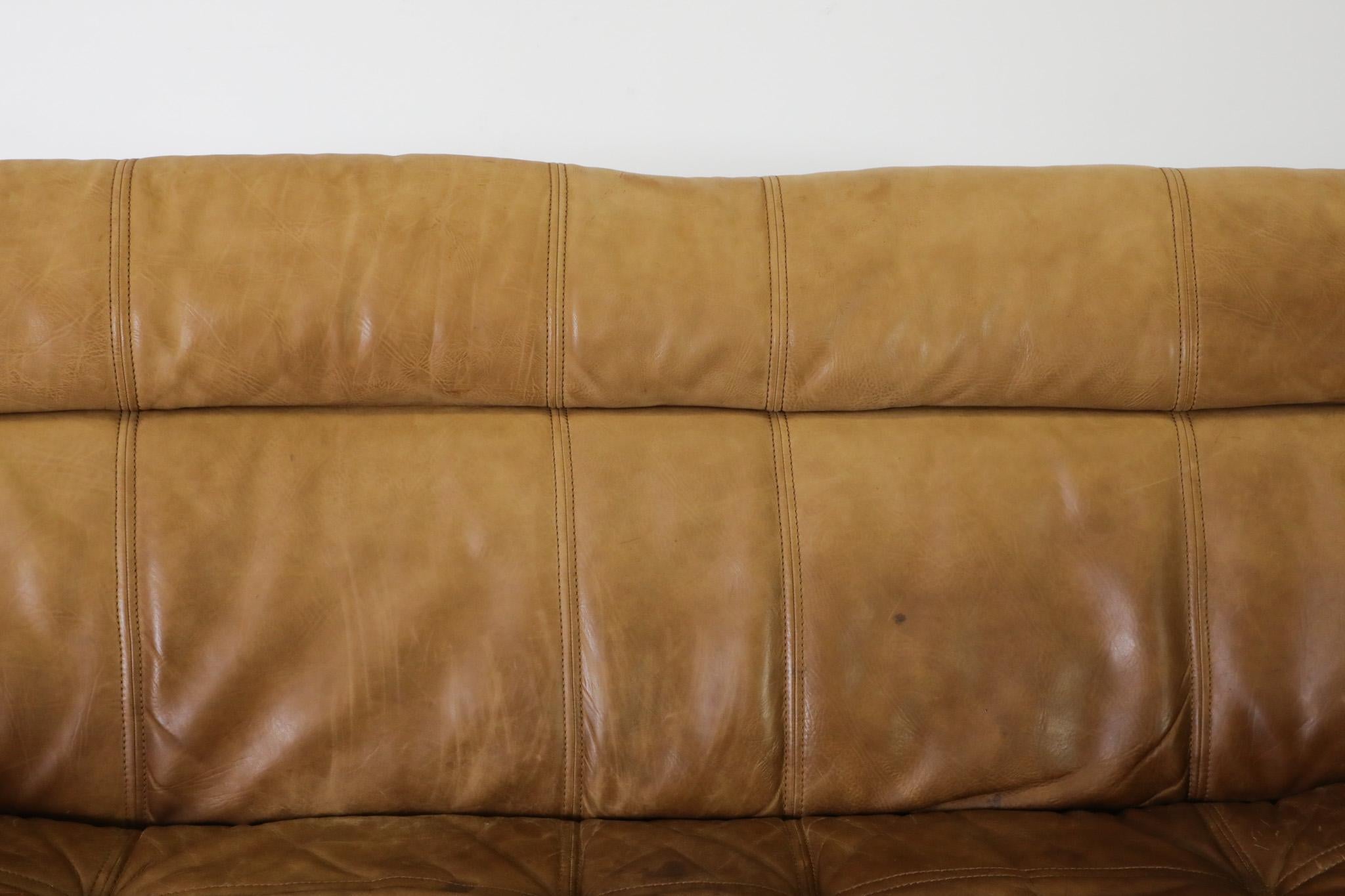 Rolf Benz Soft Form Buck Leather Loveseats, 1970s For Sale 11