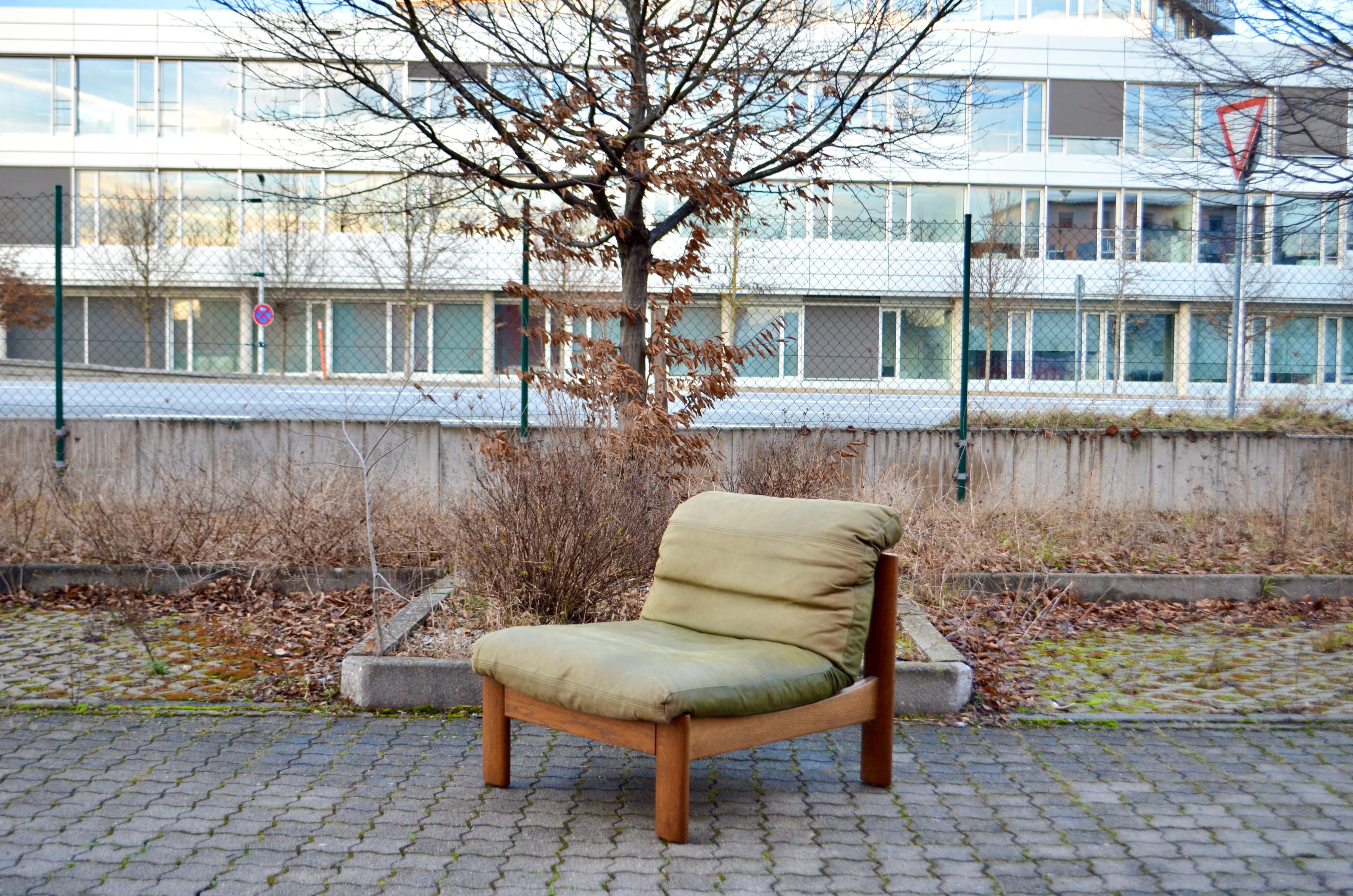 Rolf Benz Vintage Modular Living Room Suite Leather Lounge Sofa, Germany For Sale 7