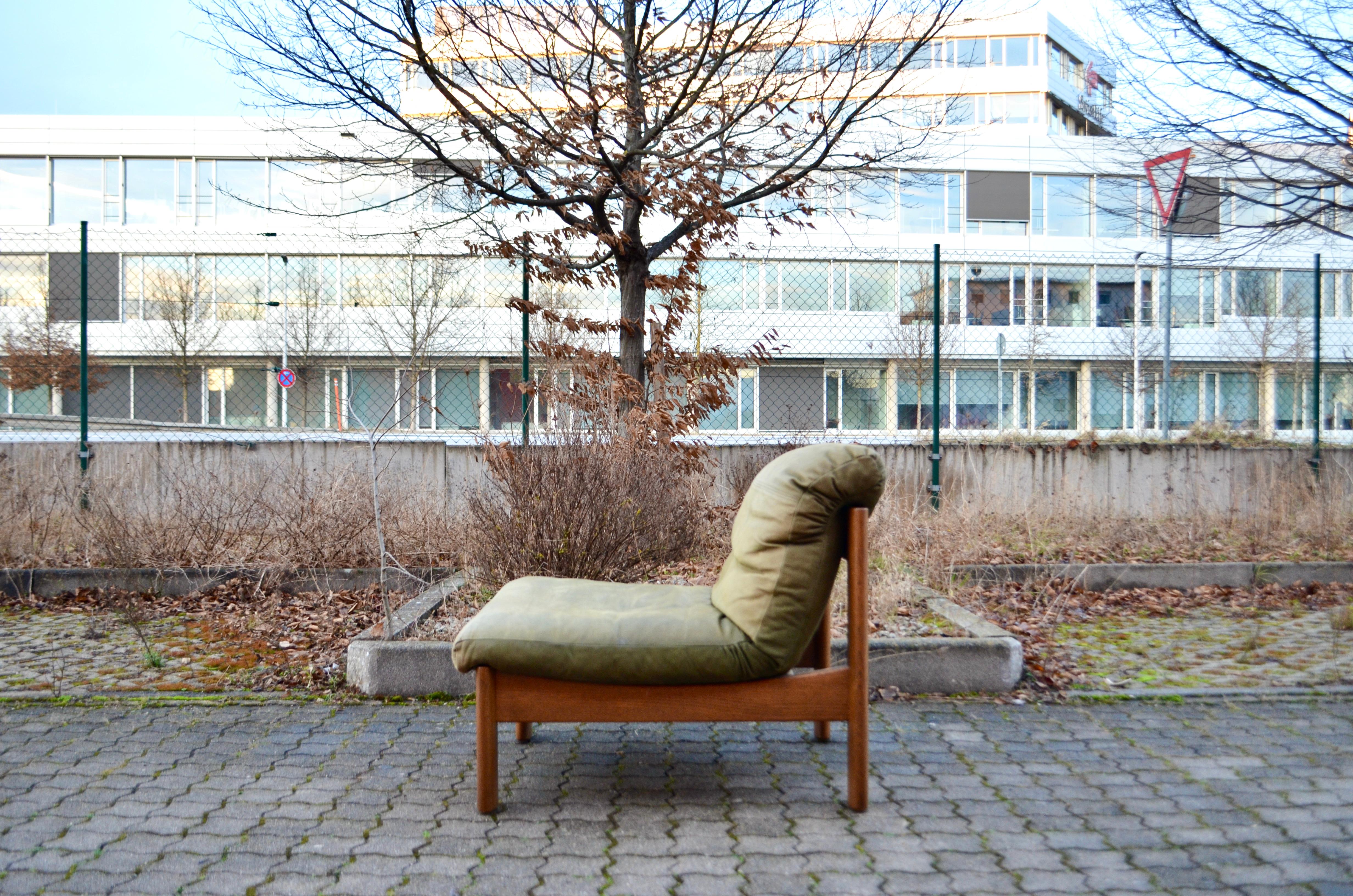 Rolf Benz Vintage Modular Living Room Suite Leather Lounge Sofa, Germany For Sale 8