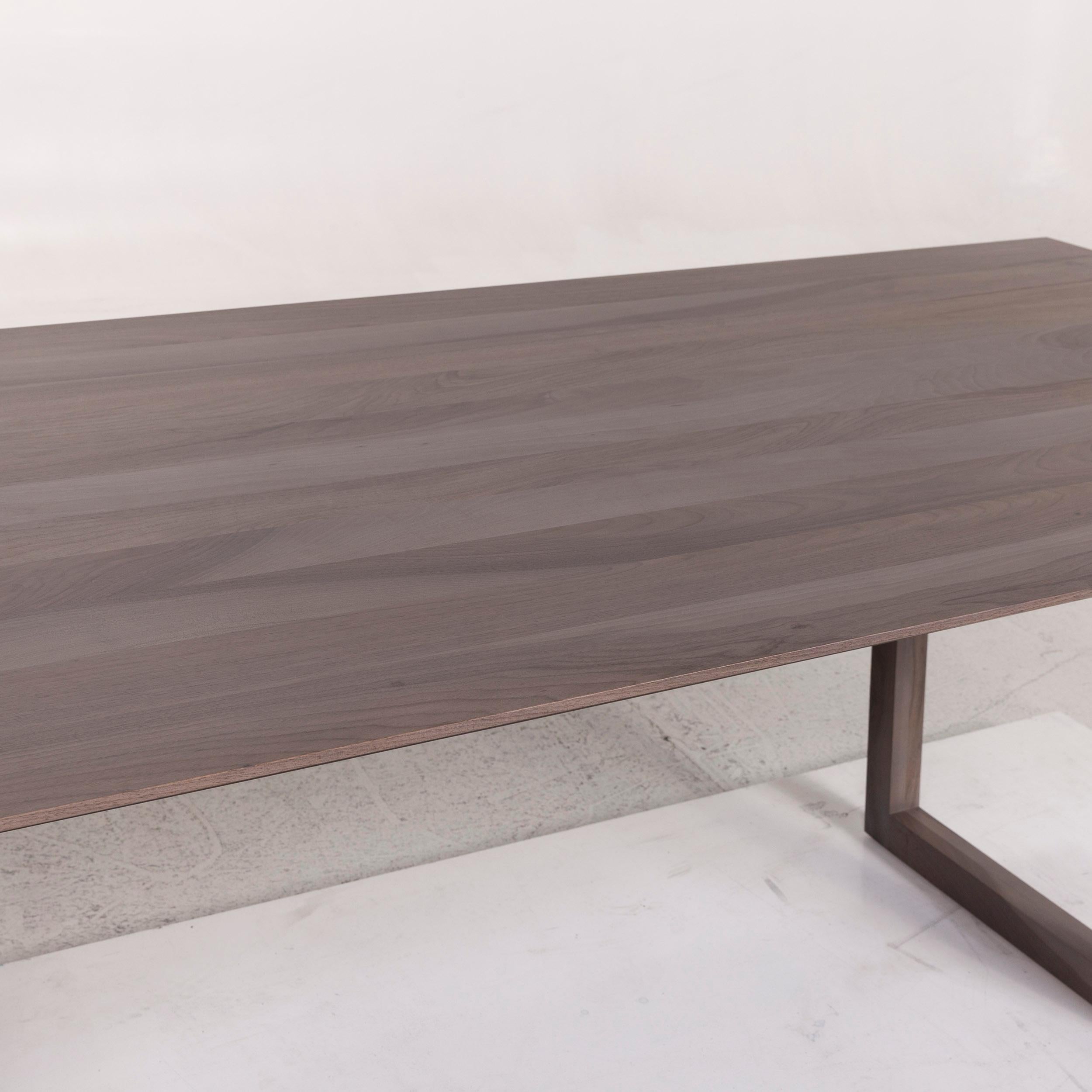 Modern Rolf Benz Wood Dining Table Gray Table For Sale