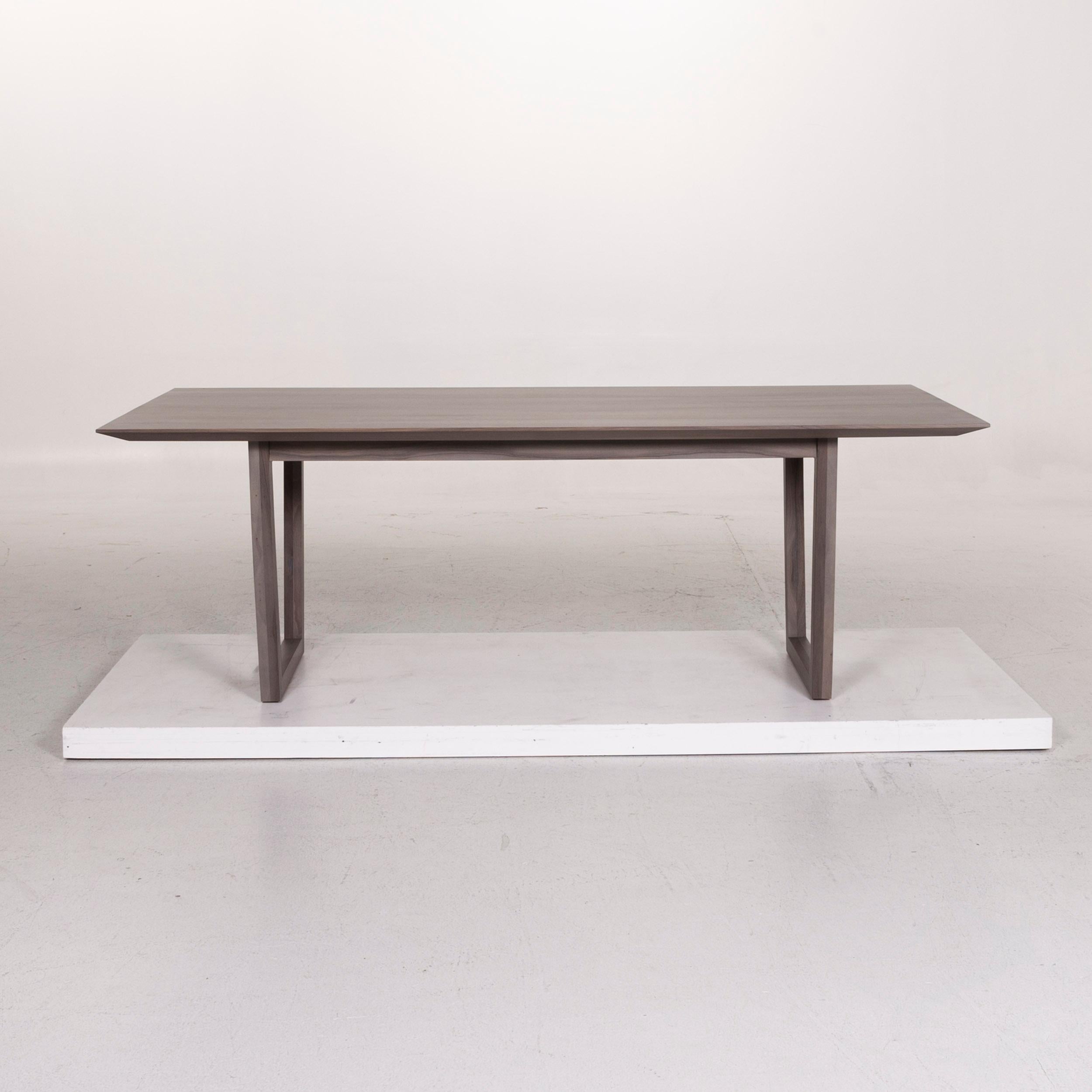 Rolf Benz Wood Dining Table Gray Table For Sale 2