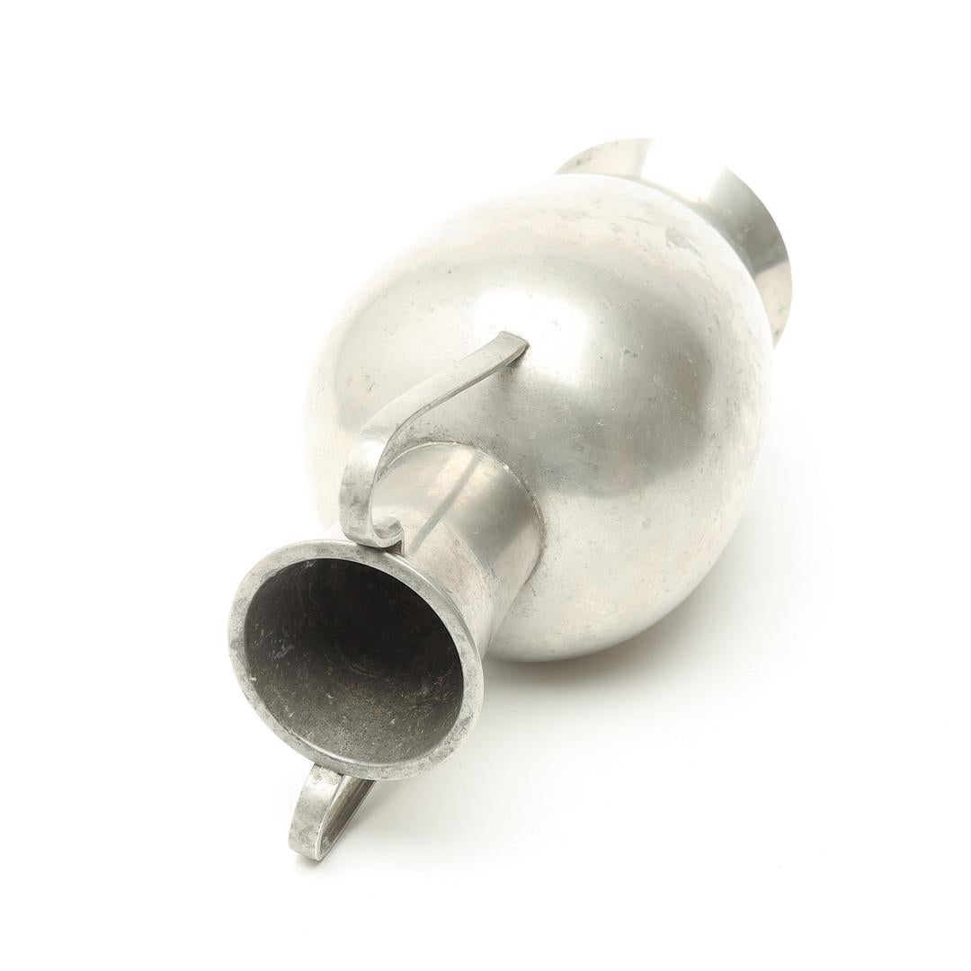 Svedese Vaso in peltro di Rolf Engströmer per FAK, Art Déco, Svezia, 1935 in vendita
