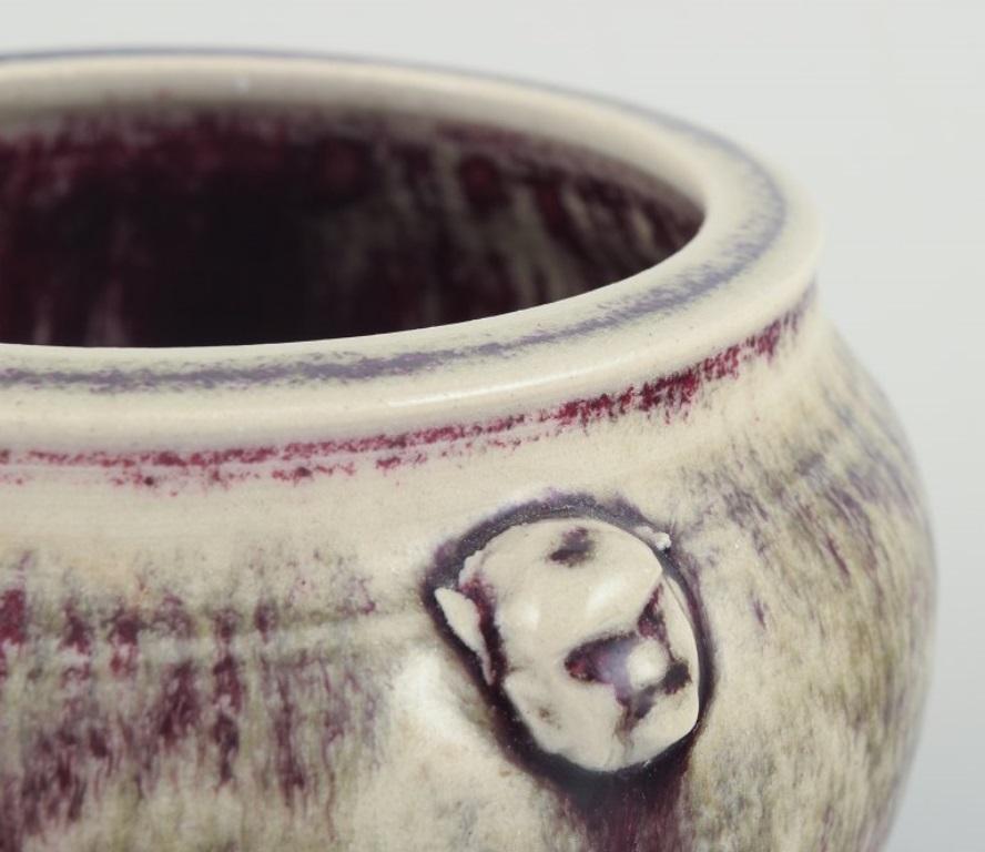 20th Century Rolf Fagerberg, Swedish ceramicist. Ceramic jar, late 20th C. For Sale
