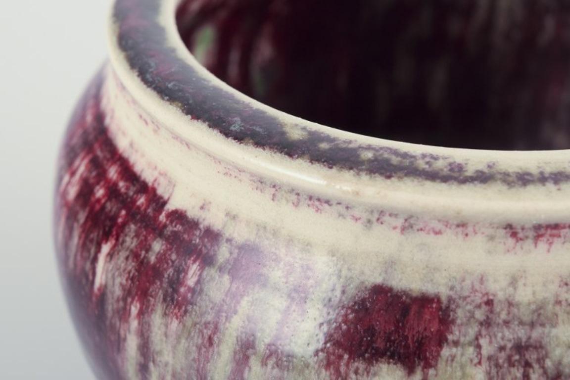 Rolf Fagerberg, Swedish ceramicist. Ceramic jar, late 20th C. For Sale 1