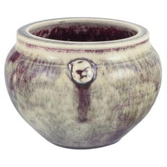Rolf Fagerberg, ceramista svedese. Vaso in ceramica, fine del XX secolo.