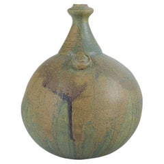 Rolf Fagerberg, Swedish ceramicist. Large round ceramic vase. Late 20th C.