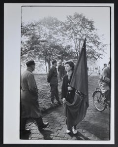 Vintage Pioneer of the Free German Youth, East Germany 1950s.