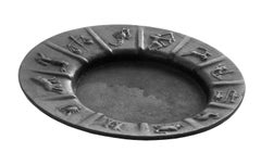 Rolf Grenov Zodiac Art Astray for Ystad Metall 1960s