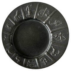 Vintage Rolf Grenov Zodiac Art Astray for Ystad Metall 1960s