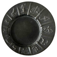 Rolf Grenov Zodiac Art Astray for Ystad Metall 1960s