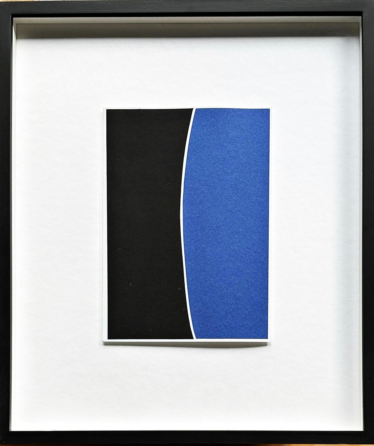 Set of 18 Collages, 1994/1995, Hard-edge, Color Field, German Artist Rolf Hans For Sale 9