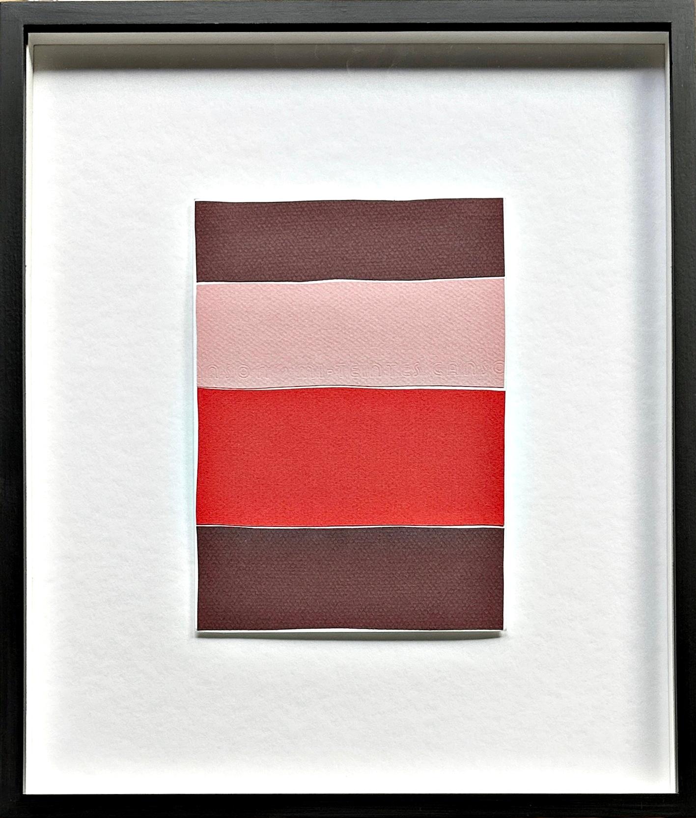 Set of 18 Collages, 1994/1995, Hard-edge, Color Field, German Artist Rolf Hans For Sale 11