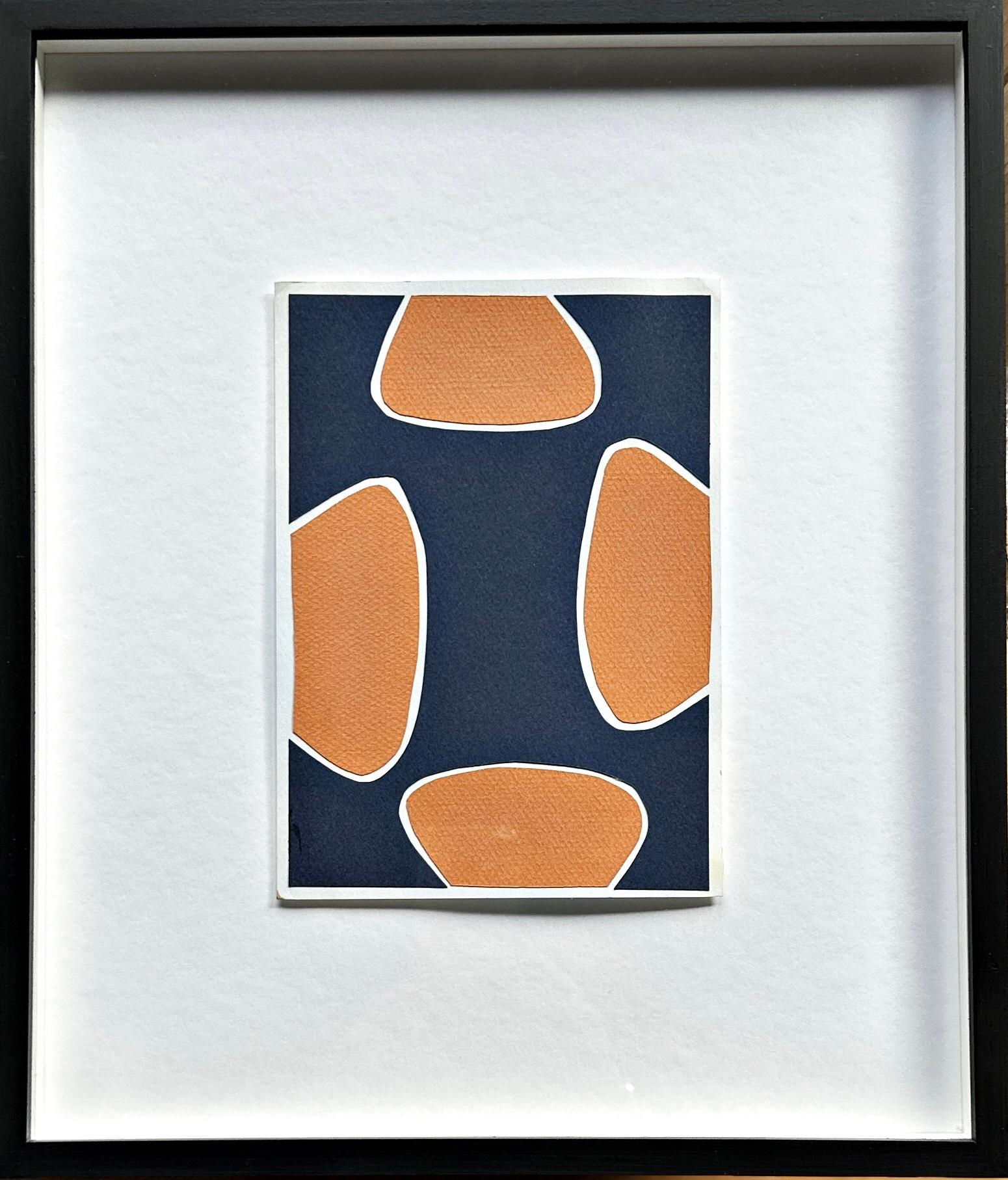 Set of 18 Collages, 1994/1995, Hard-edge, Color Field, German Artist Rolf Hans For Sale 12