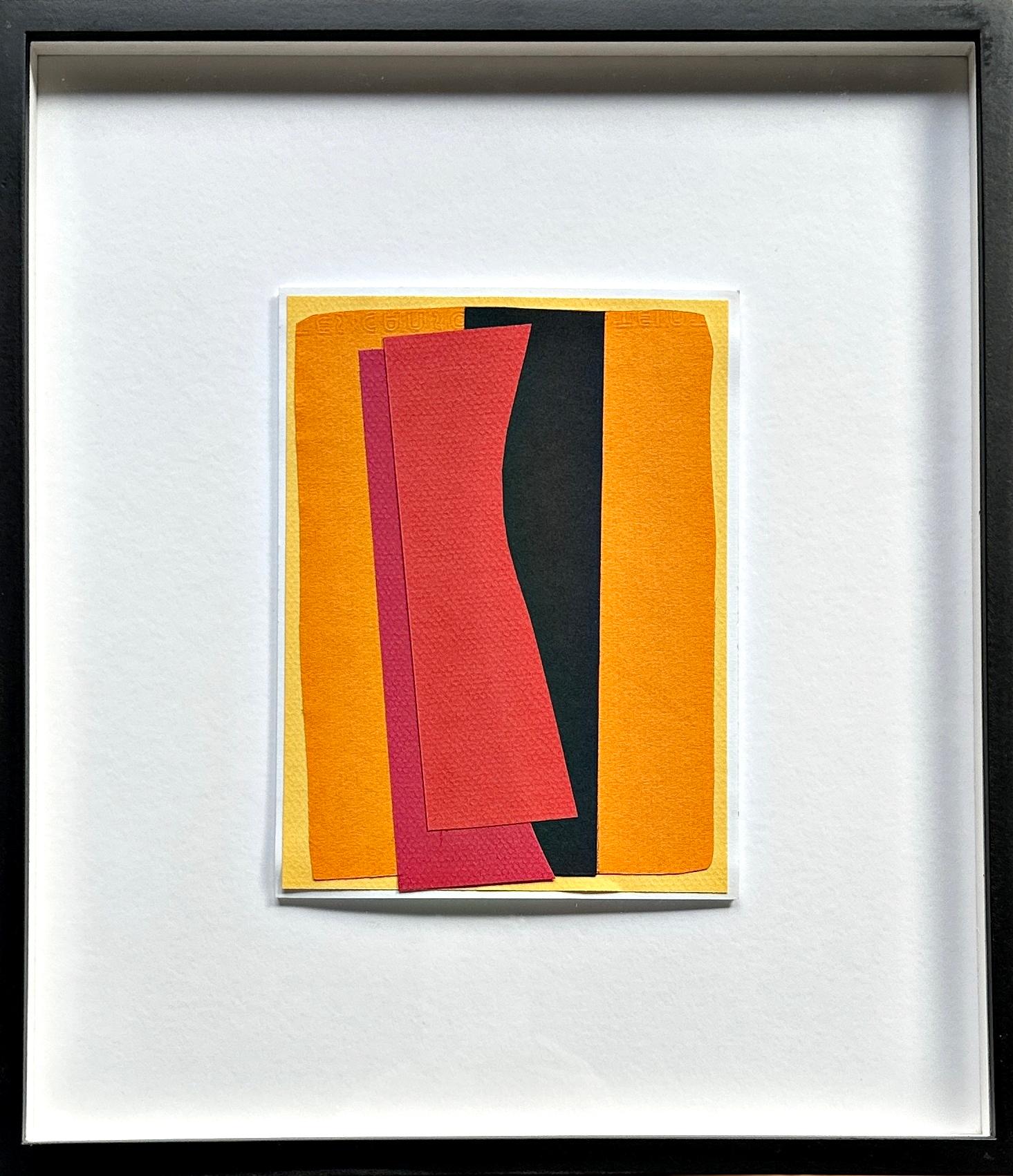 Set of 18 Collages, 1994/1995, Hard-edge, Color Field, German Artist Rolf Hans For Sale 13