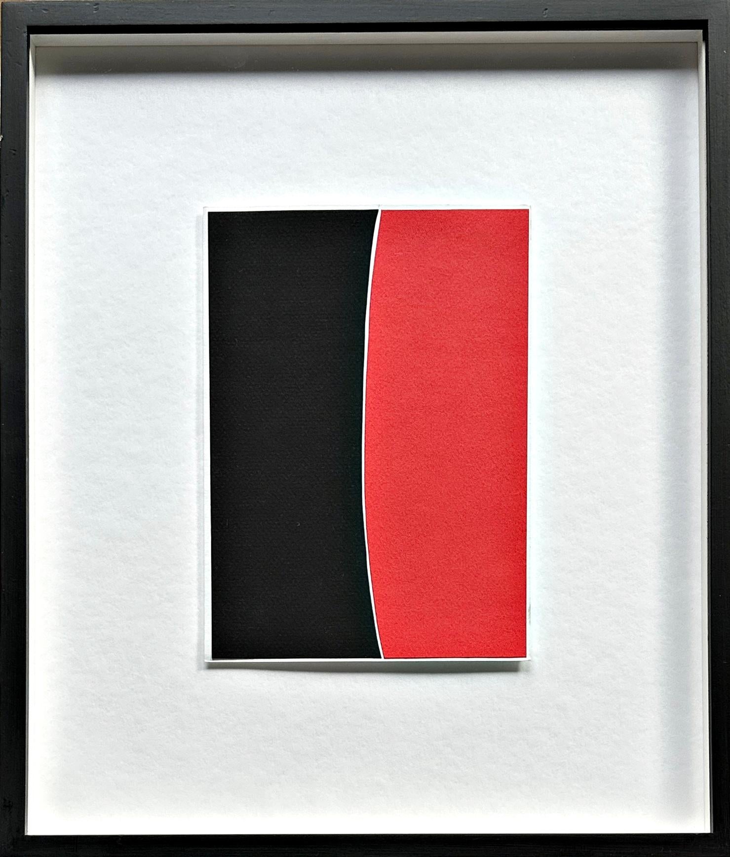 Set of 18 Collages, 1994/1995, Hard-edge, Color Field, German Artist Rolf Hans For Sale 14