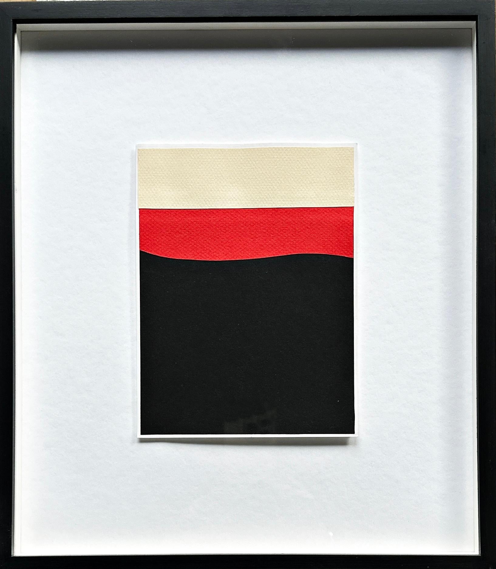 Set of 18 Collages, 1994/1995, Hard-edge, Color Field, German Artist Rolf Hans For Sale 16