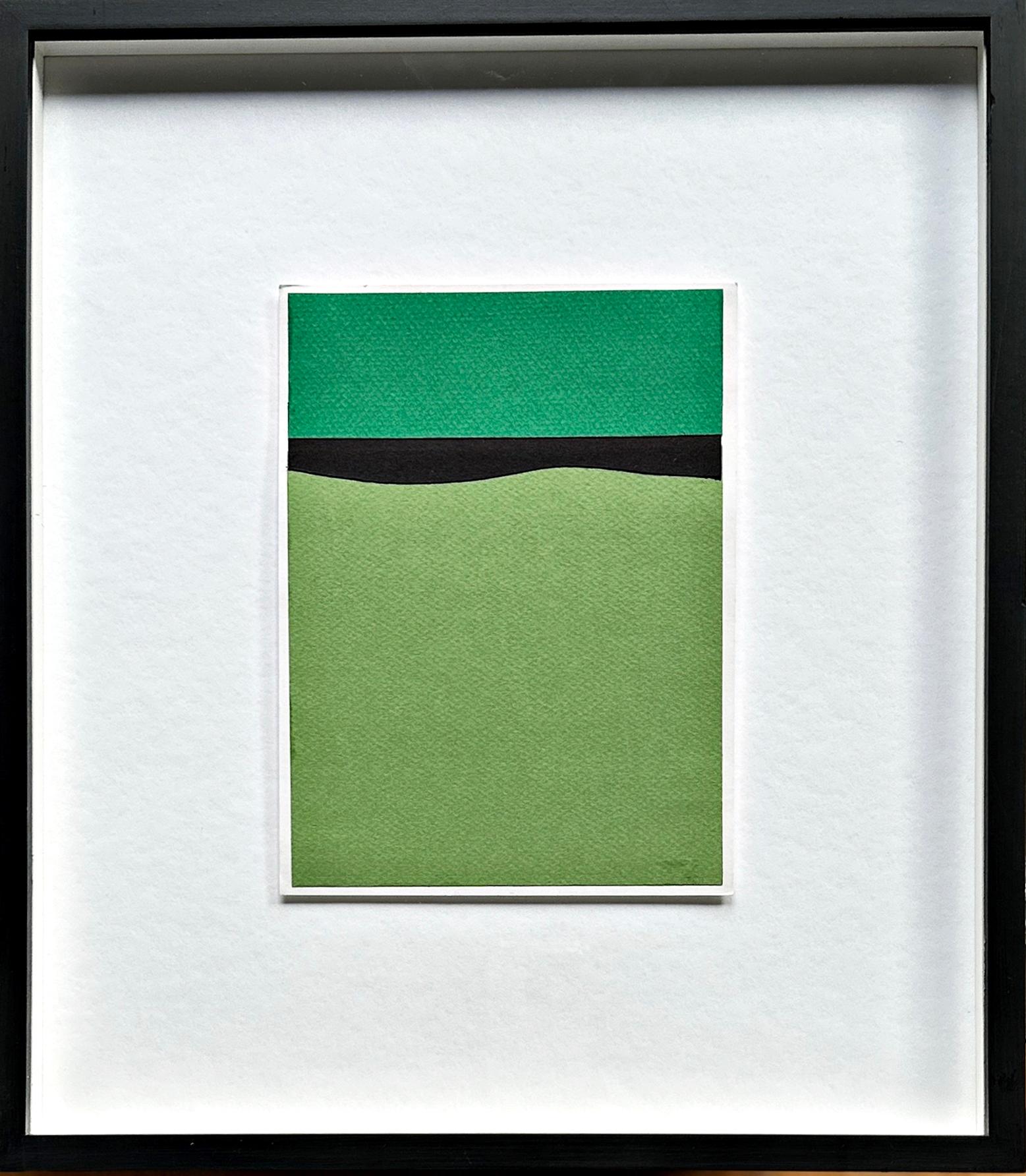 Set of 18 Collages, 1994/1995, Hard-edge, Color Field, German Artist Rolf Hans For Sale 17