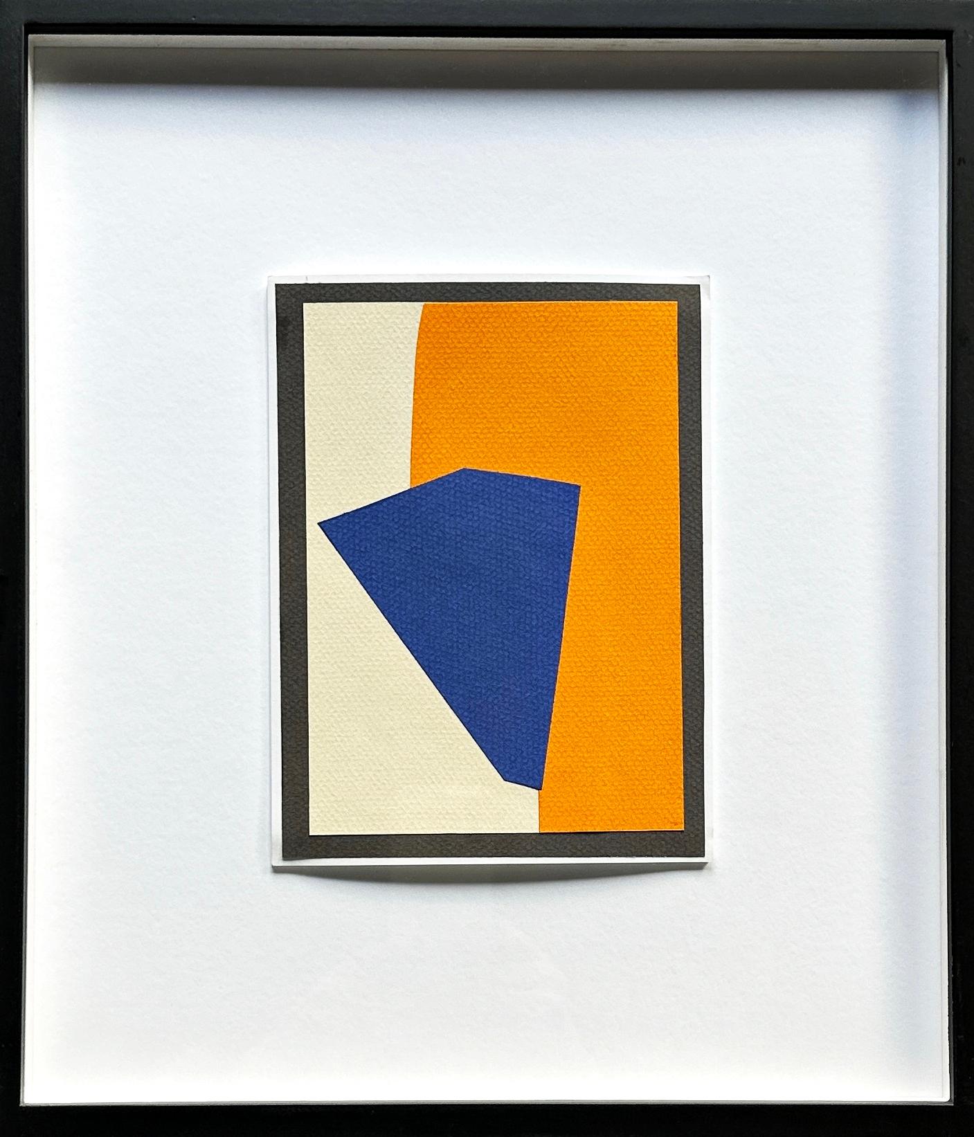 Set of 18 Collages, 1994/1995, Hard-edge, Color Field, German Artist Rolf Hans For Sale 3