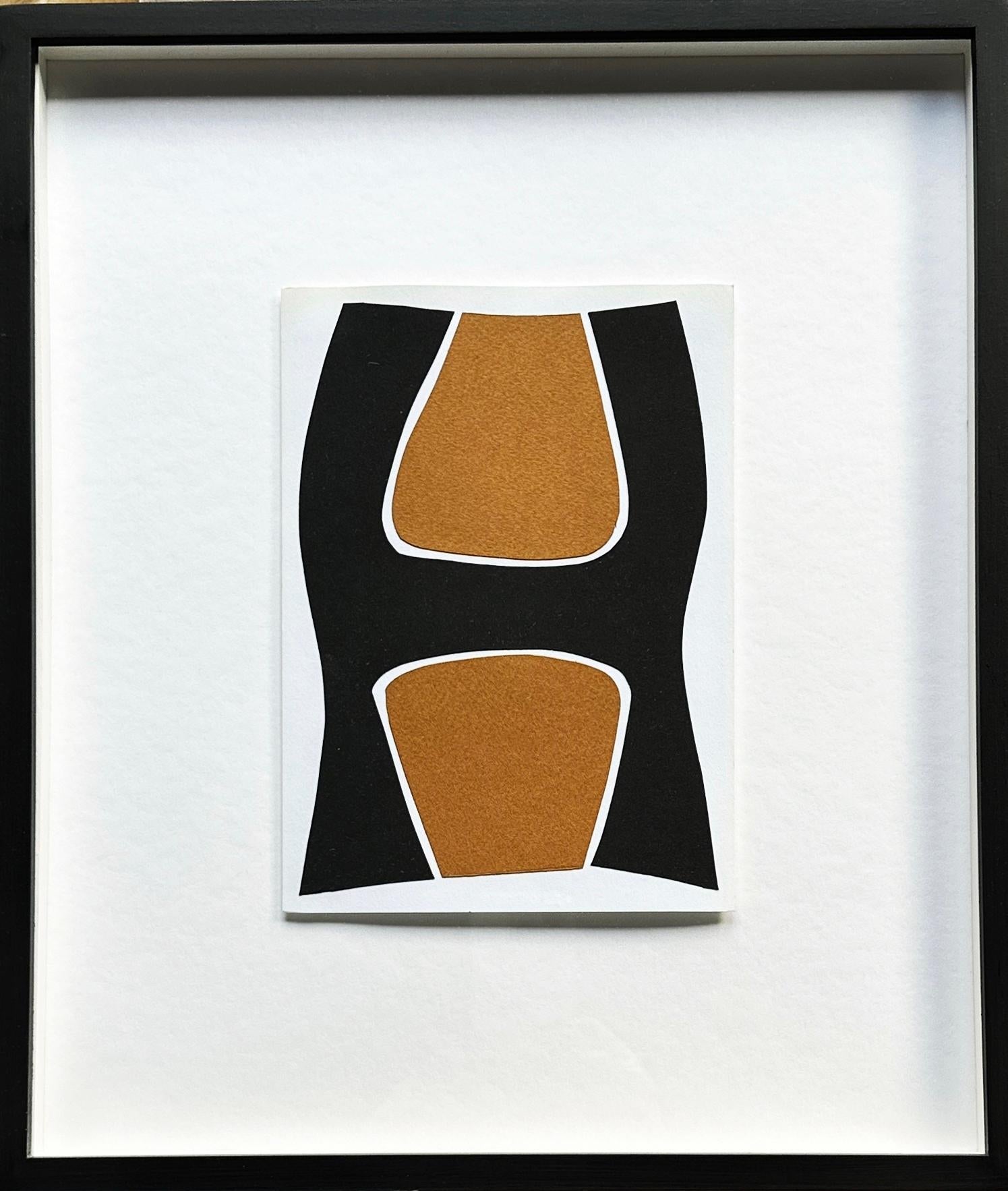 Set of 18 Collages, 1994/1995, Hard-edge, Color Field, German Artist Rolf Hans For Sale 4
