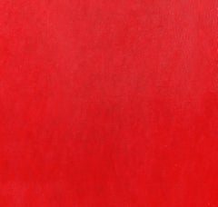 Monochrome Red Acrylic Painting "The Rose" By Artist Rolf Hans 1985