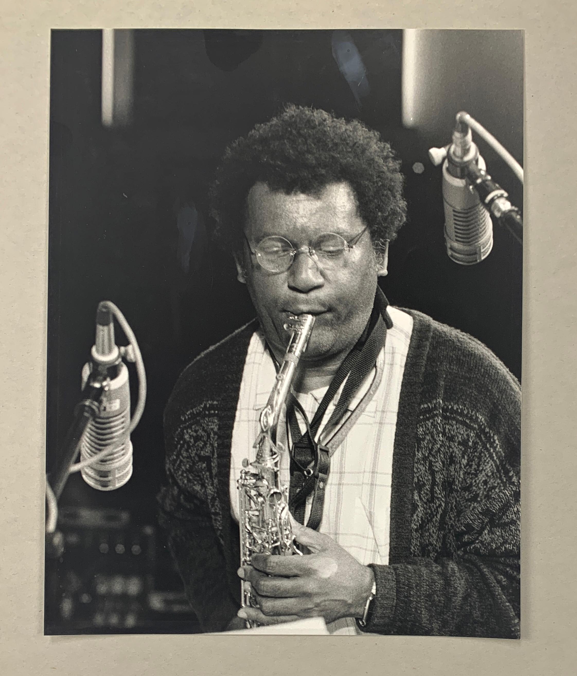 Portrait photo of Anthony Braxton by Rolf Hans, Jazz Festival Willisau Swiss For Sale 1