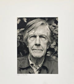 Portrait photo of John Cage by Rolf Hans, Wetzikon, Switzerland Mai, 1990
