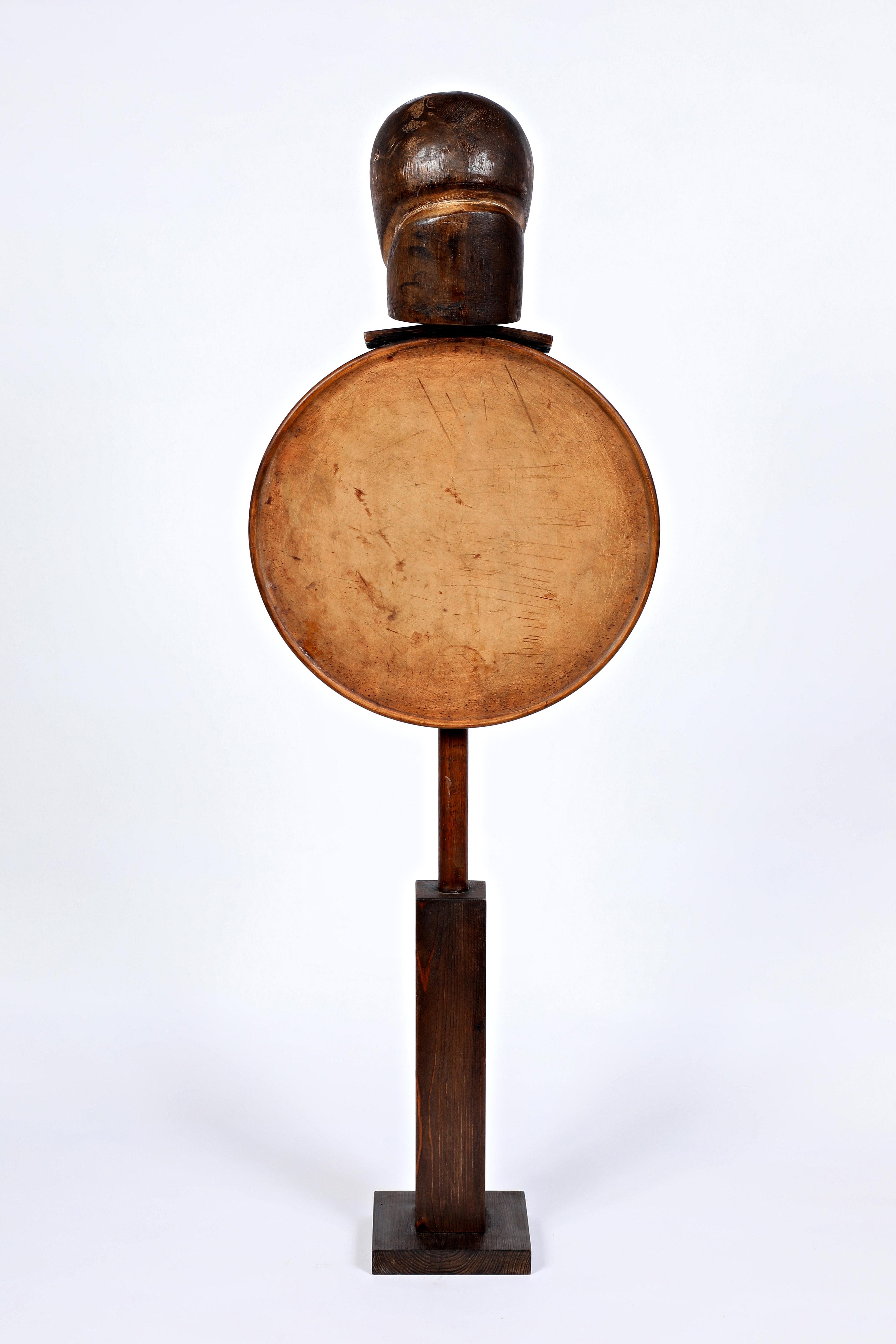 Abstract Wooden Sculptures Soldier's Luck I, 1992 German/Swiss Artist Rolf Hans im Angebot 3