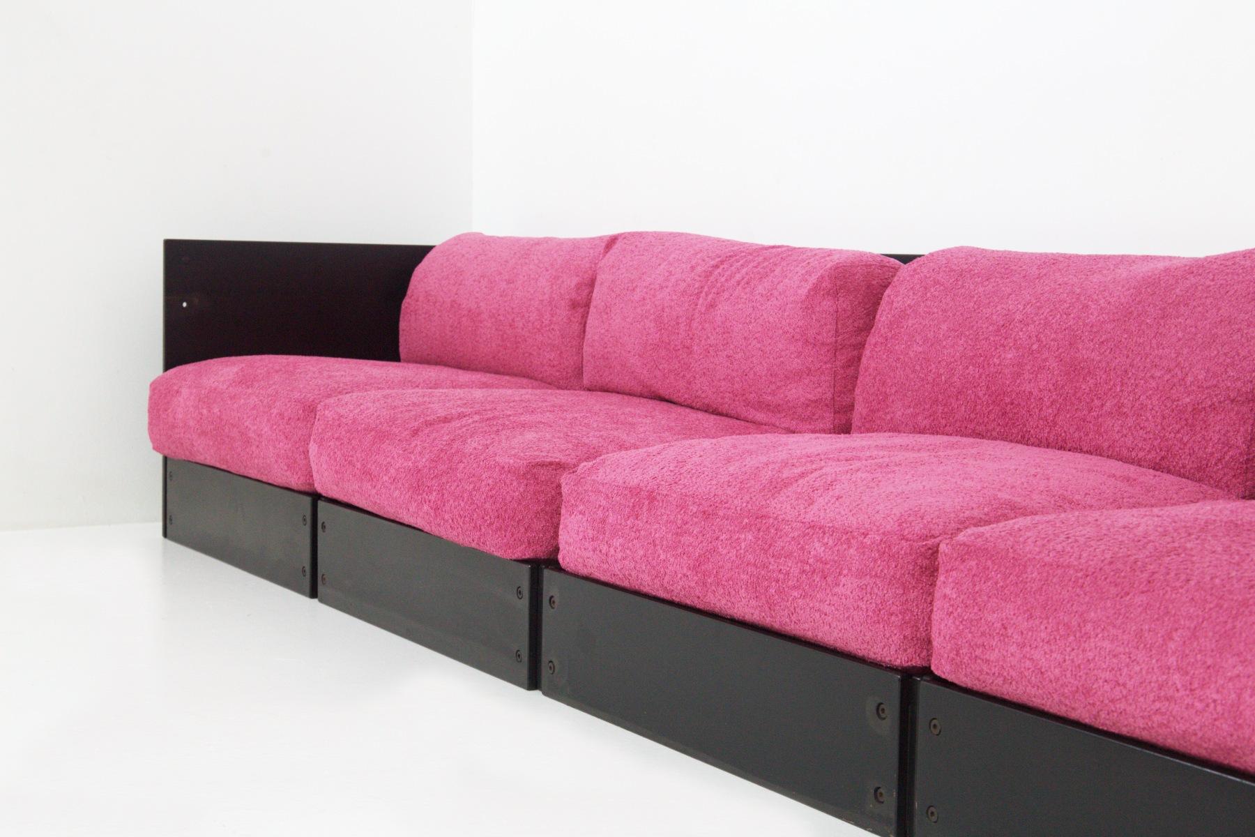 pink vintage couch