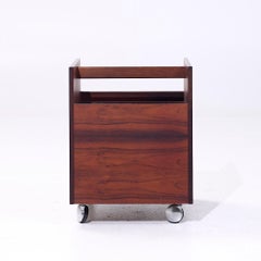Rolf Hesland for Bruksbo Mid Century Danish Rosewood Record Caddy