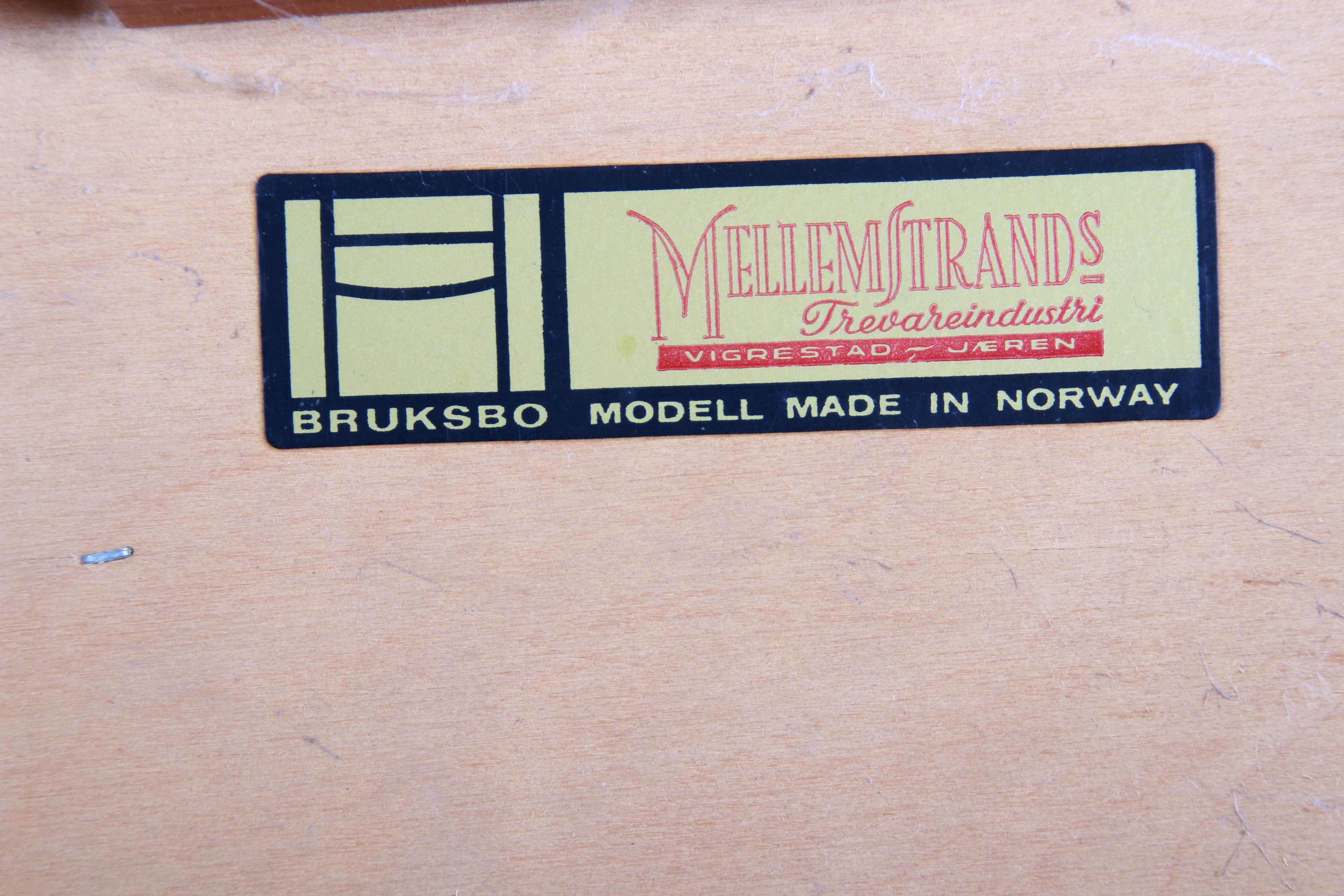 Mid-20th Century Rolf Hesland for Bruskbø Scandinavian Modern Teak Record Holder or Magazine Rack