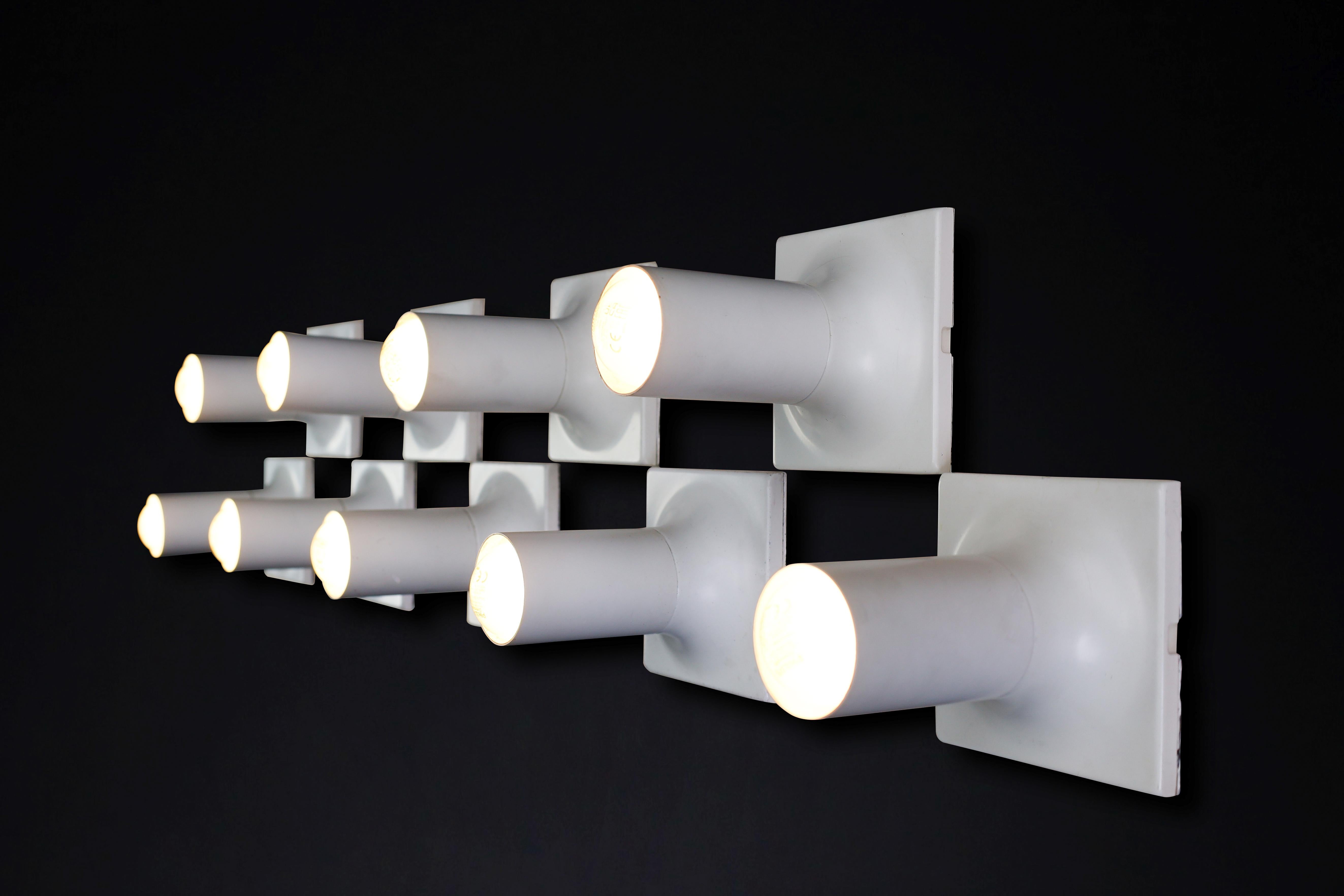 Mid-20th Century Rolf Krüger for Staff Leuchten Set 124 Ceiling or Wall lights, Germany 1960s. For Sale