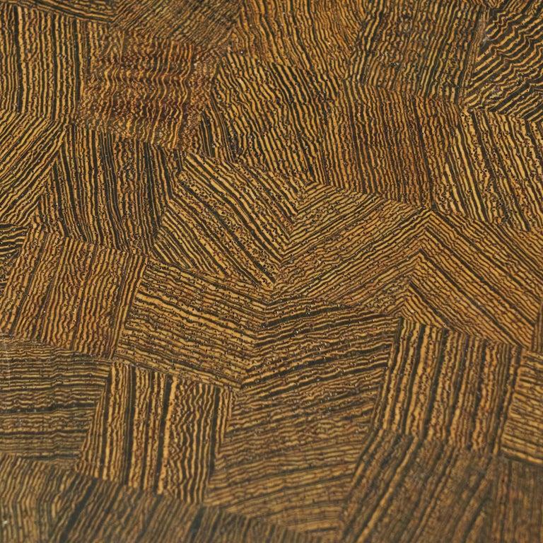 Danish Rolf Middelboe & Gorm Lindum End-Grain Mosaic Coffee Table for Tranekaer Denmark For Sale