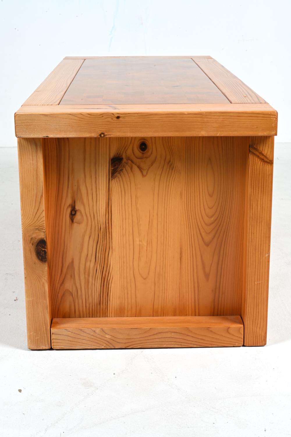 Rolf Middleboe for Tranekær Pine Parquetry Chest, 1970's For Sale 6