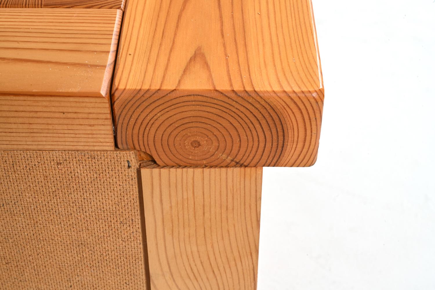 Rolf Middleboe for Tranekær Pine Parquetry Chest, 1970's For Sale 12